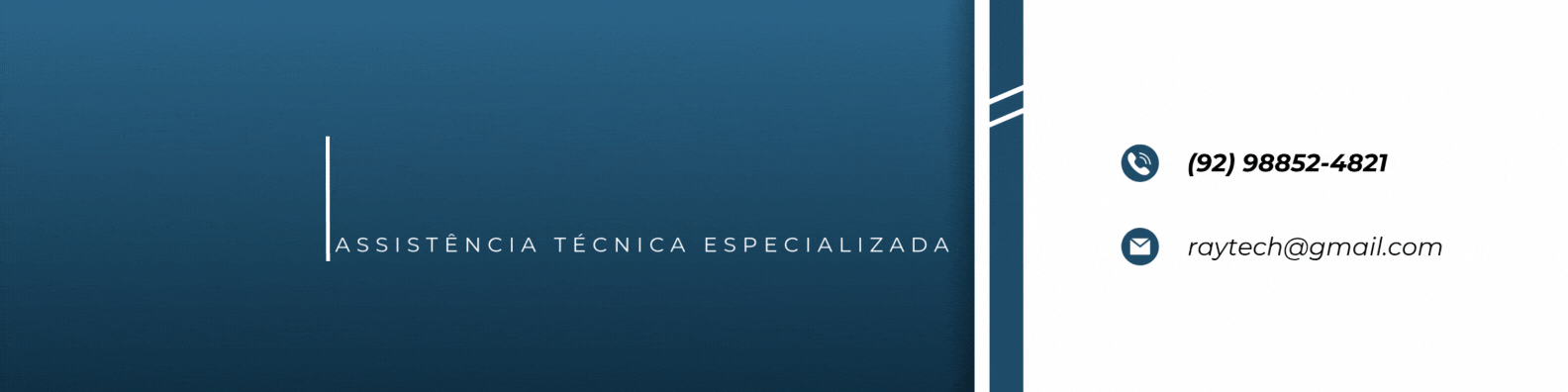 Foto de Fundo para LinkedIn Professor de Português Profissional Azul